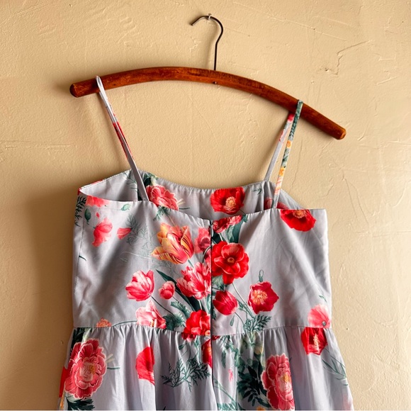 Madame Shoushou full length floral sundress with bodice style top - Picture 6 of 8